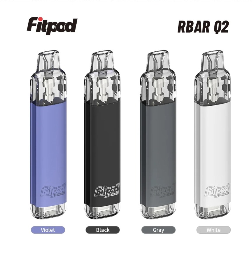 Fitpod RBAR Q2 可重注油拋棄式主機｜一次性電子菸批發｜台灣現貨供應